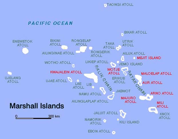 Marshall Islands Map